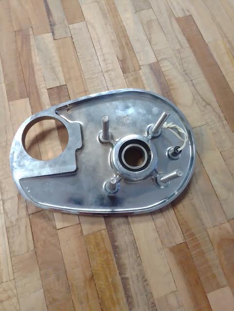 Base bronze chromée pour guindeau Lofrans vertical x2 ref 631234