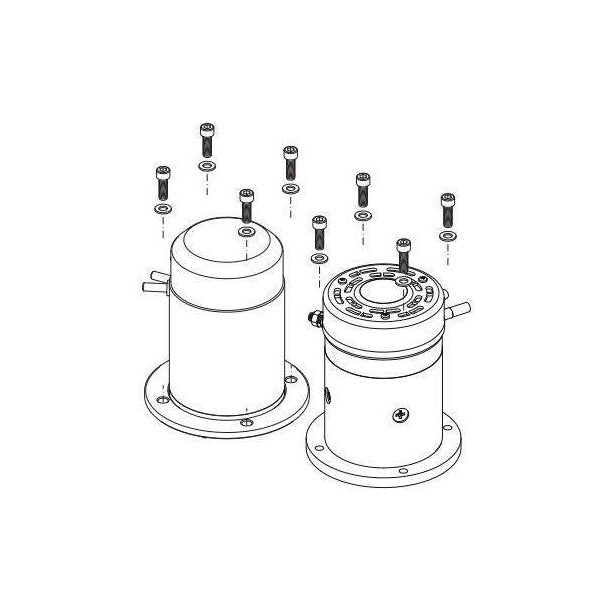 Moteur 1.5 kW 12V + protection thermique pour BTQ 125-30 Kgf Code: 439200