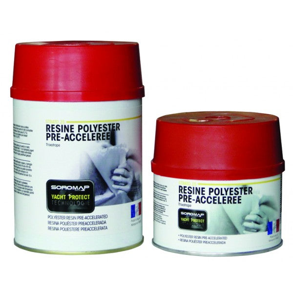 Résine polyester pré-accélérée thix 5KG