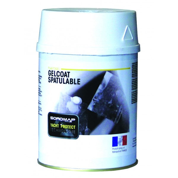 Gelcoat spatulable BLANC 750G +CAT