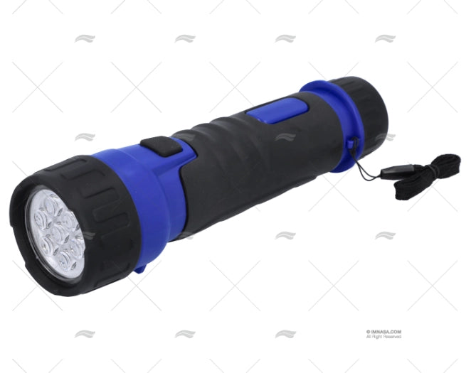 7 LED TORCHE CAOUTCHOUC WEATHERPROOF