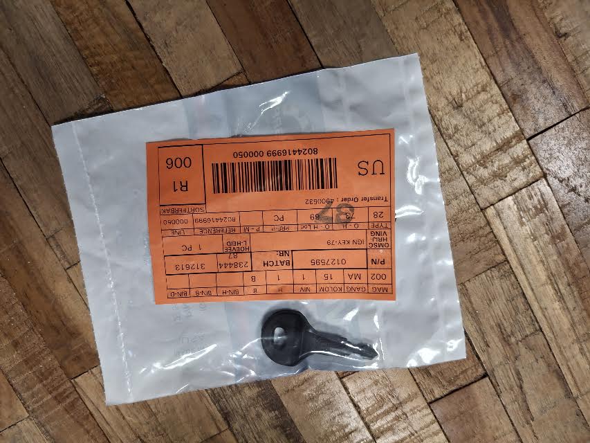Clefs seul de contact pour Johnson Evinrude numero 79 ref 0127593
