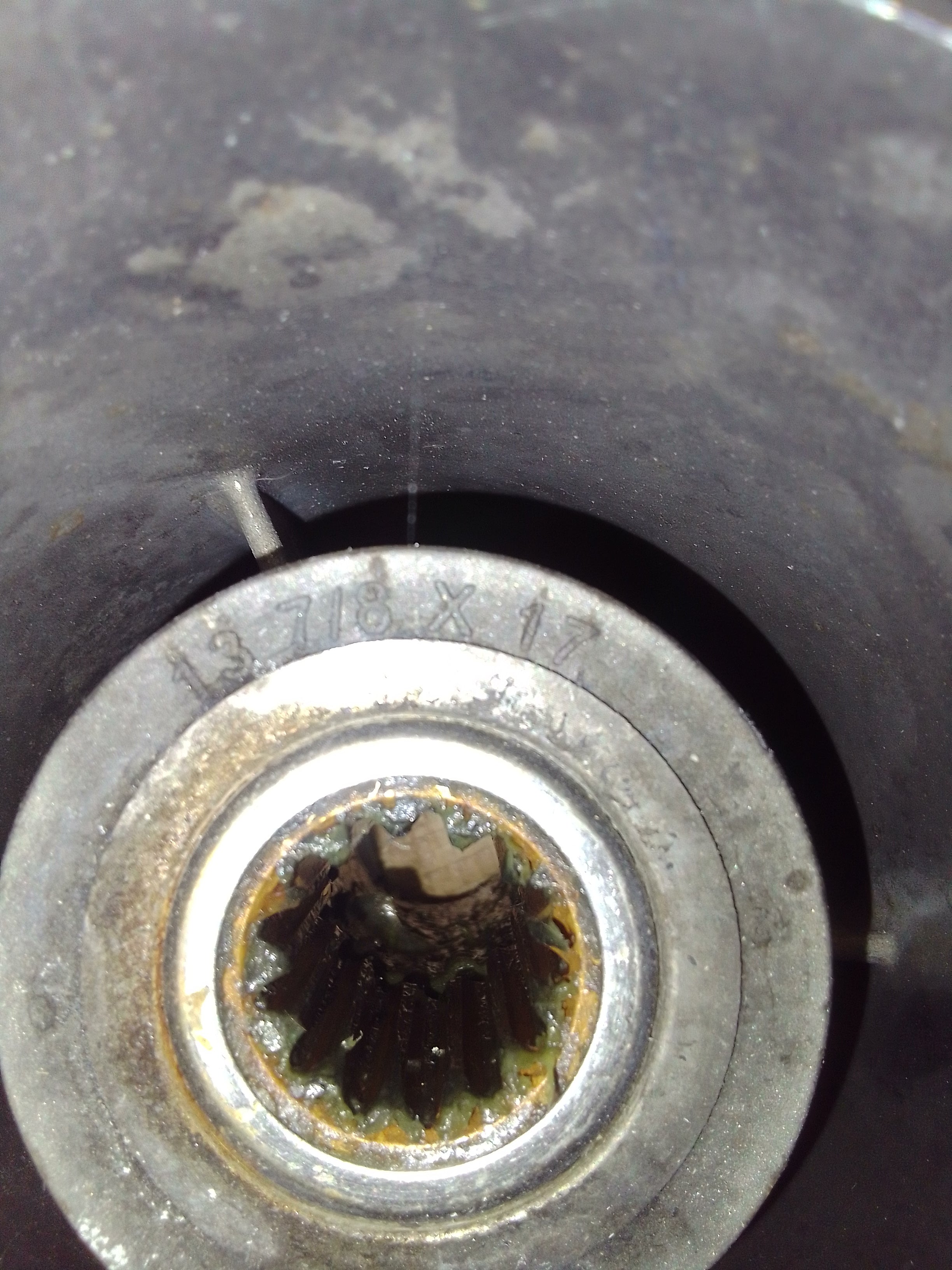 hélice inox VIPER occasion pour moteur Evinrude / Johnson 13 7/8 17