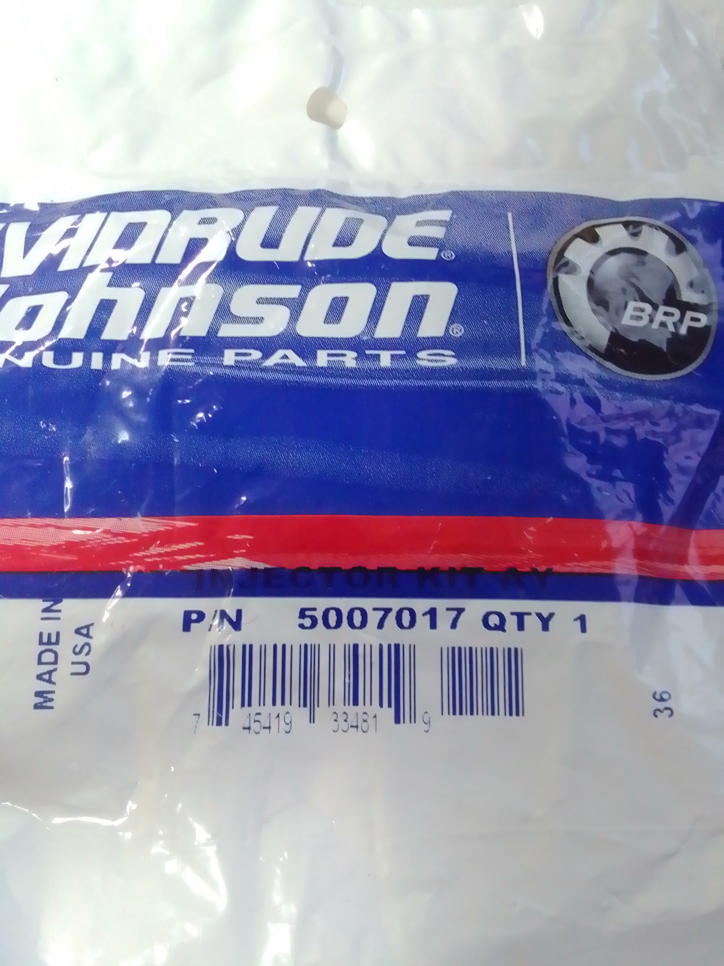 KIT JOINT ET FILTRE POUR INJECTEUR EVINRUDE ETEC 5007017