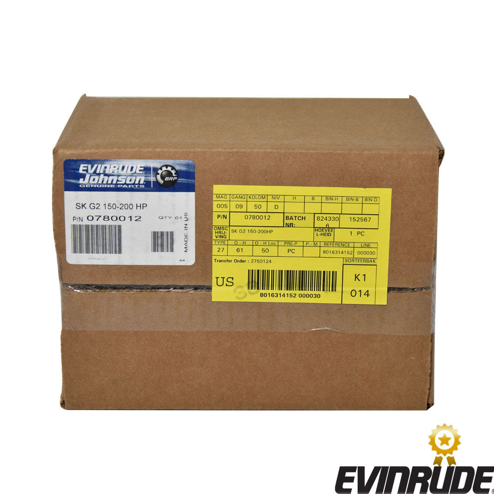 Kit entretien Evinrude 150 à 200 CV 2.7L et 3.4L E-TEC G2 0780012