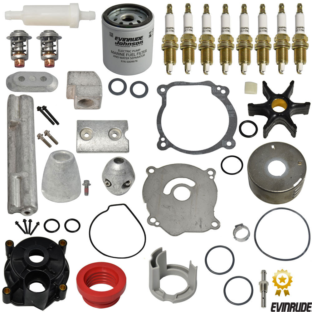 Kit entretien Evinrude 150 à 200 CV 2.7L et 3.4L E-TEC G2 0780012