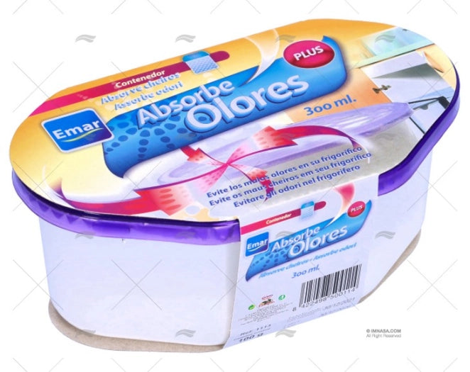 ABSORBEUR D'ODEUR PLASTIQUES 100gr