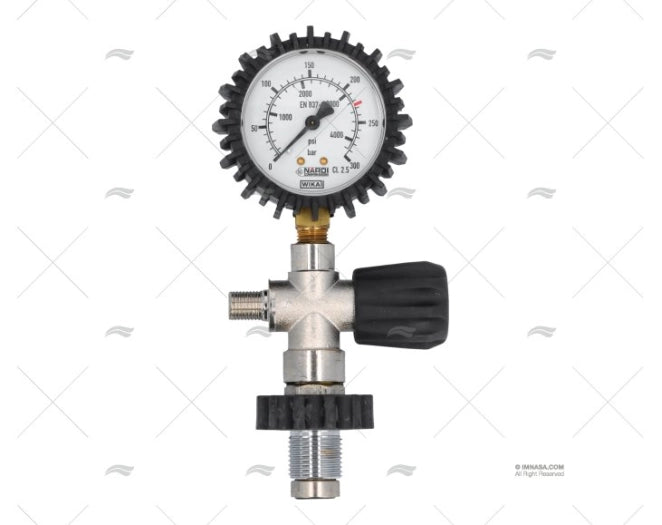 ADAP. DE CHARGE A/GAUGE 225BAR (PAC.E & NARDI COMPRESSORI