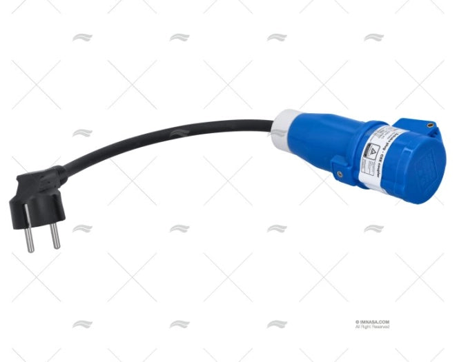 ADAPTATEUR 40cm M┬LE ECO SCHUKO + CEE FE