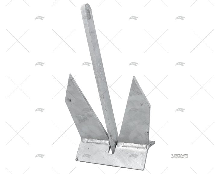 ANCRE PLATE ACIER GALVA 20 KG