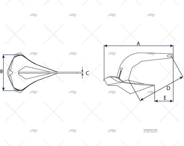 ANCRE INOX EPSILON 20Kg