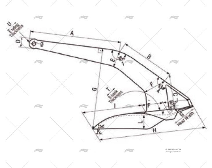 ANCRE INOX ULTRA MARINE 5KG
