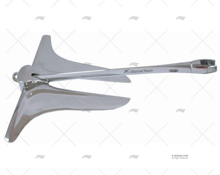 ANCRE PLATE ORCA INOX SS 316 15Kg