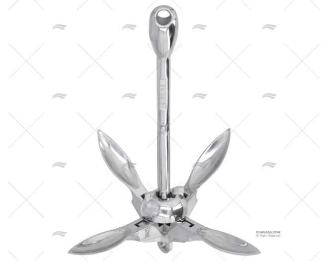 GRAPPIN PLIABLE AISI 316 INOX 3.2kg