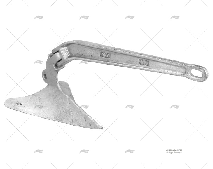 ANCRE CHARRUE TYPE CQR 35Kg
