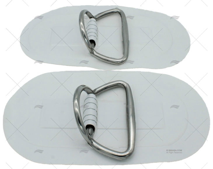 ANNEAU DE PROUE BLANC 25,5X13,5CM