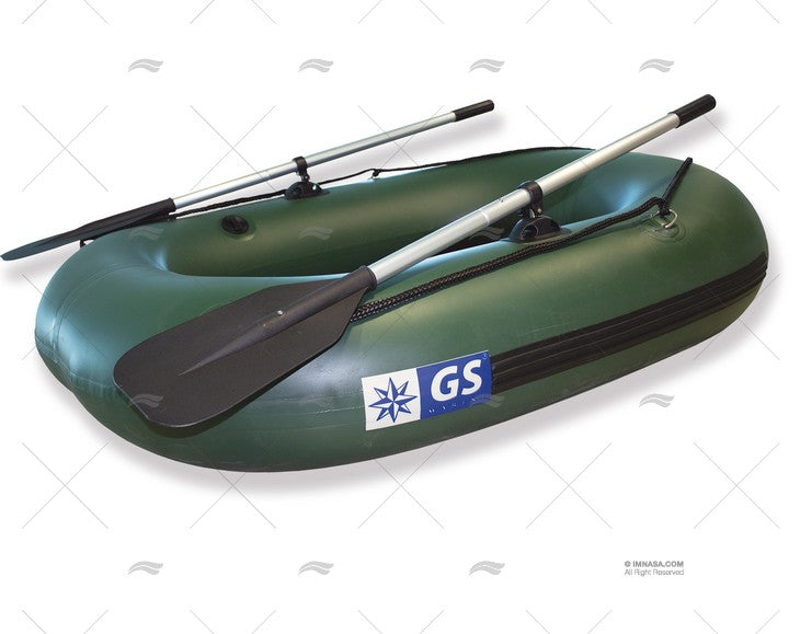 ANNEXE 160SR 160x131 GREEN Annexe gonflable GS MARINE fabriqué avec PVC vert. Fond latté