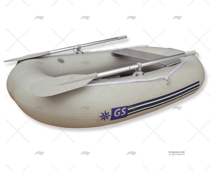 ANNEXE 180SR GS 180x131 GRIS-BLEU Annexe gonflable GS MARINE fabriqué avec PVC Fond latté