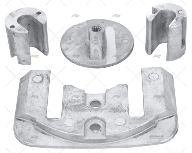 KIT BRAVO II-III S/TORNILL ANODE ALUMINI GUARDIAN