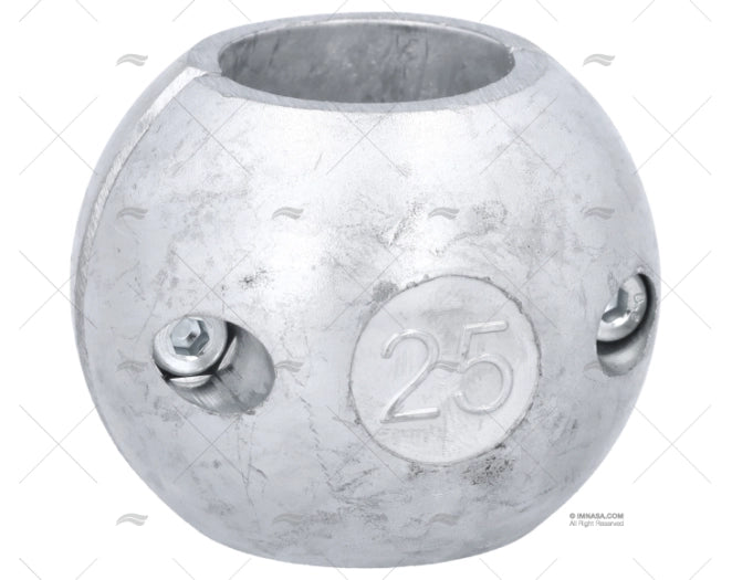 ANODE ZINC AxE 25mm TECNOSEAL