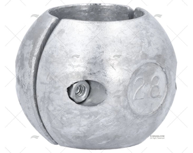 ANODE ZINC AxE 28mm TECNOSEAL