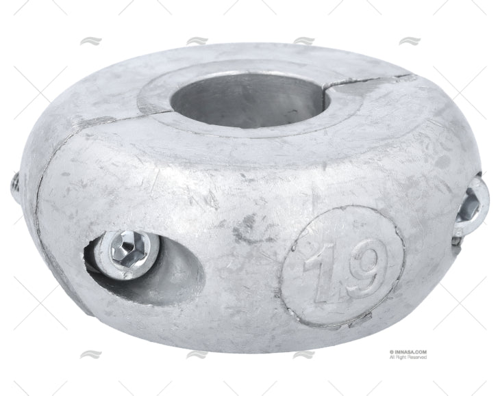 ANODE ZINC COLLIER D'ARBRE 19mm TECNOSEAL