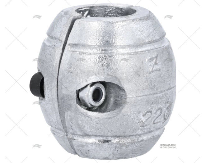 ANODE ZINC COLLIER D'ARBRE 22mm - 7/8 ZINETI