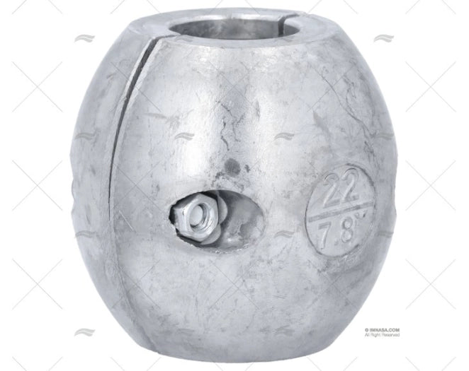 ANODE ZINC COLLIER D'ARBRE 22mm TECNOSEAL