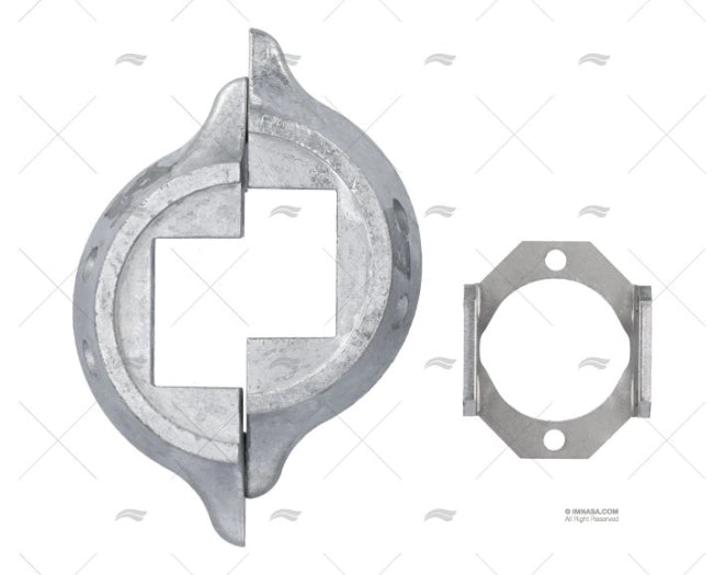 ANODE ZINC LOMBARDINI 152mm TECNOSEAL