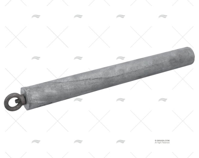 ANODE ZINC MOIUILLAGE 40x400mm 4,076KG ZINETI