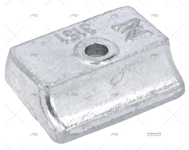 ANODE ZINC OMC-JOHNSON 38X27mm ZINETI