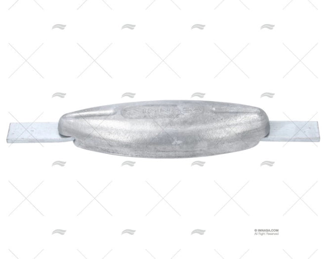 ANODE ZINC POISSON AVEC PLATINE 2Kg TECNOSEAL