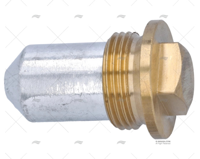 ANODO ZINC VOLVO ROSCA COMPLETA 1"GAS TECNOSEAL
