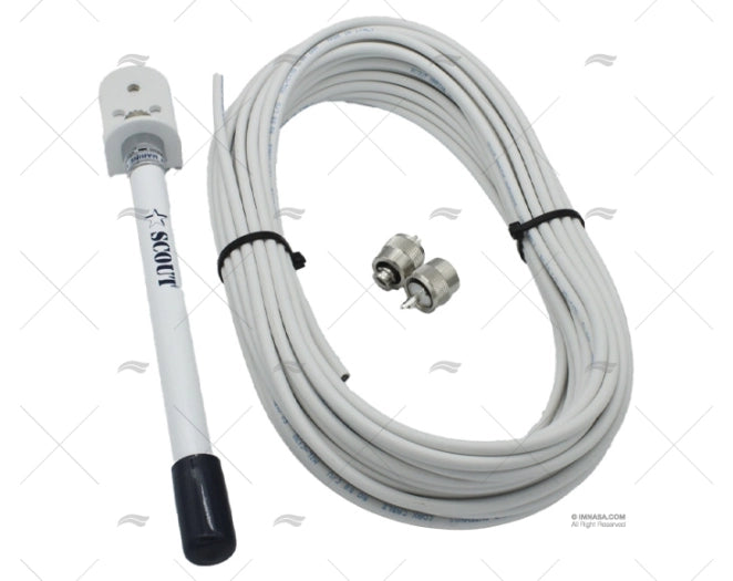 ANTENNE VHF 18cm 3dB SCOUT KM-10 A/18m C SCOUT