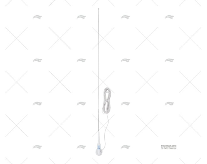 ANTENNE VHF INOX BASE PLIABLE PACIFIC AERIALS