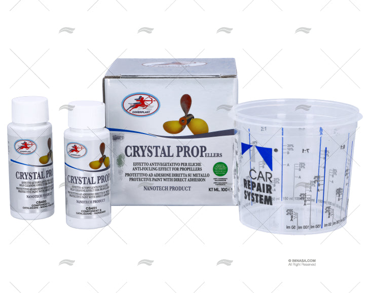 Peinture antifouling KIT 250ml utilisée pour les parties métalliques immergées.