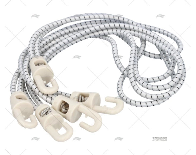 FERLETTE A MOUSQUETON NYLON DE 200mm(*5)