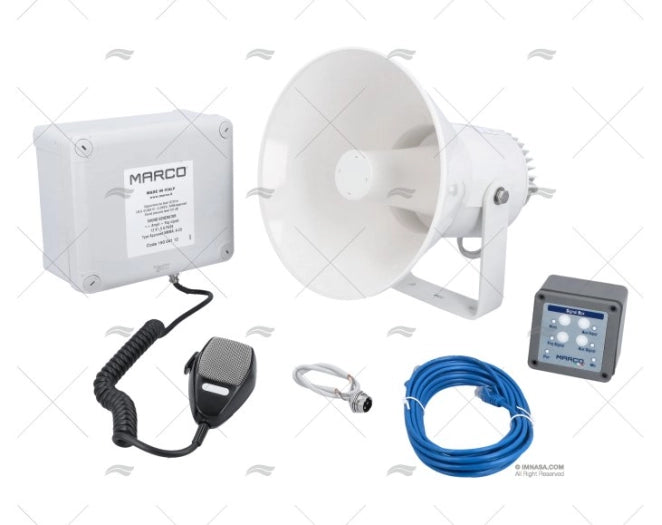 AVERTISSEUR ELECTRONIQUE 122 DB 12V MARCO