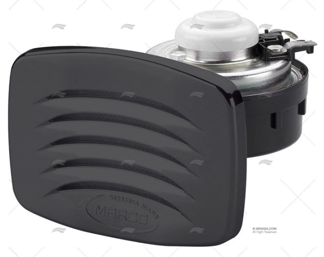 AVERTISSEUR SONORE 12V NOIRE 117X90mm 1 MARCO