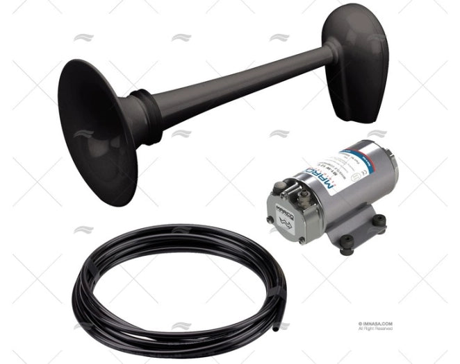 AVERTISSEUR SONORE 24V COMPRESSEUR NOIR MARCO