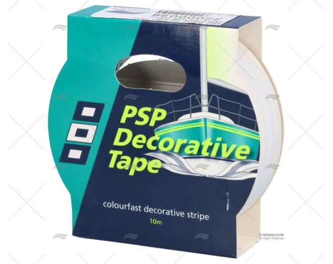 BANDE ADHESIVE 19MM BLANC PSP TAPES