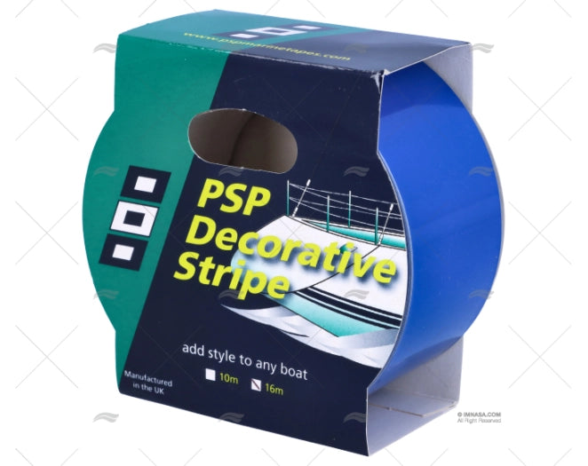 BANDE ADHESIVE 50mm BLEU PSP TAPES