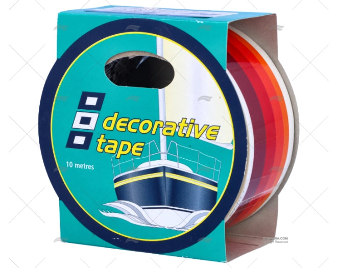 BANDE ADHESIVE 50MM MARRON ROUGE ORANGE PSP TAPES