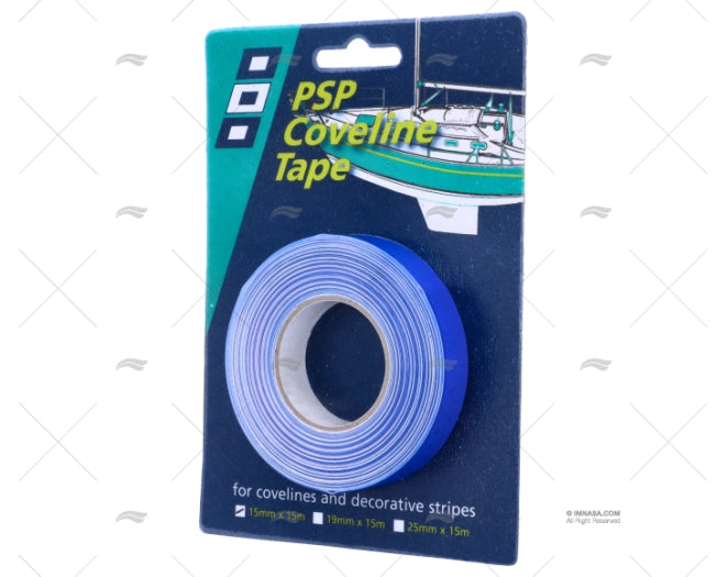 BANDE DECO COVELINE BLEU LEGER 15/15MM PSP TAPES
