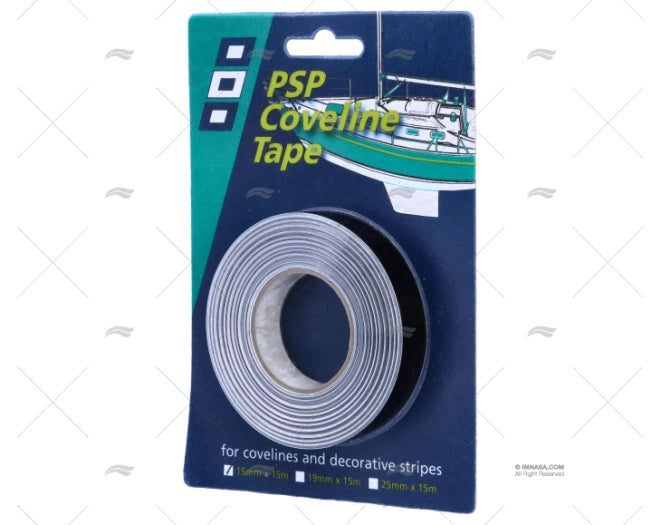 BANDE DECO COVELINE NOIR 15/15MM PSP TAPES