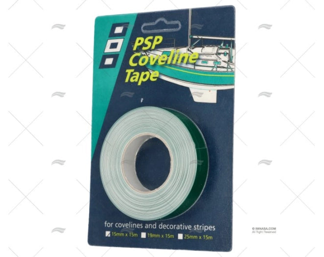 BANDE DECO COVELINE VERT 15/15MM PSP TAPES