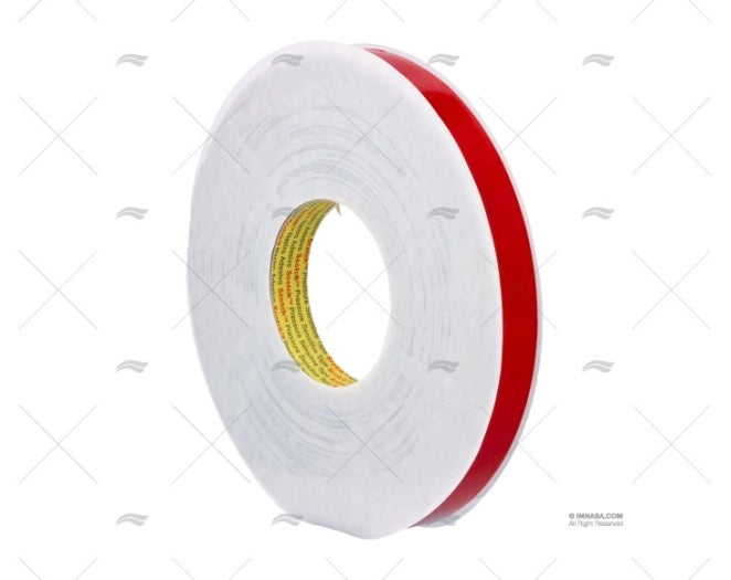 BANDE DOUBLE FACE ACRYLIQUE PT 19mm x20m 3M