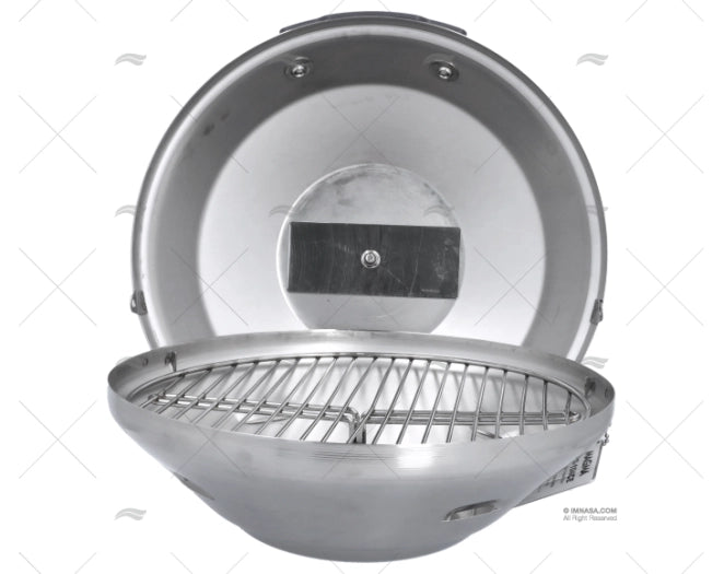 BARBECUE CHARBON INOX 381diam