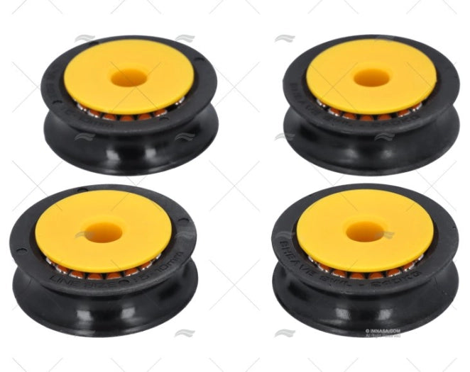 BARBOTINS LIGNE EN CONTROL 40mm 4/U LEWMAR