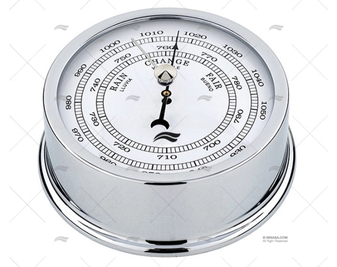 BAROMÈTRE IMN CADRAN LAITON CHROME 95mm IMNASA